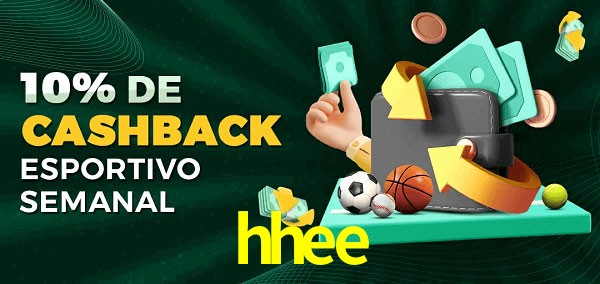 10% de bônus de cashback na hhee